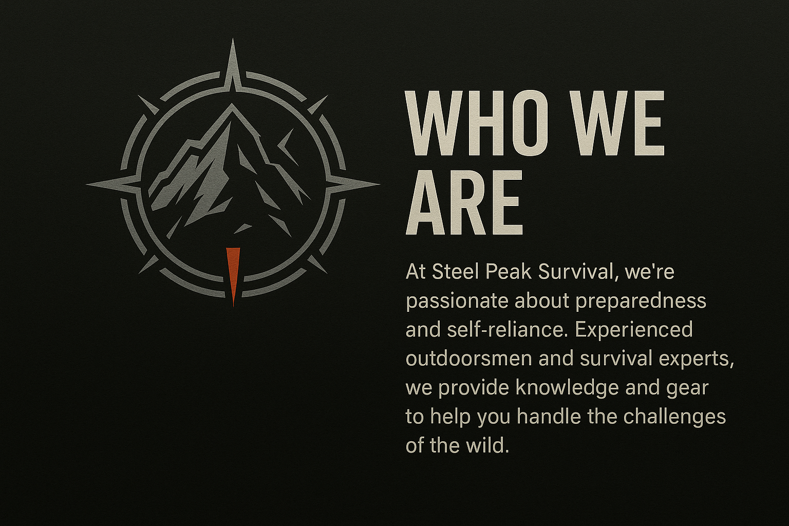 Steel Peak Survival Graphic