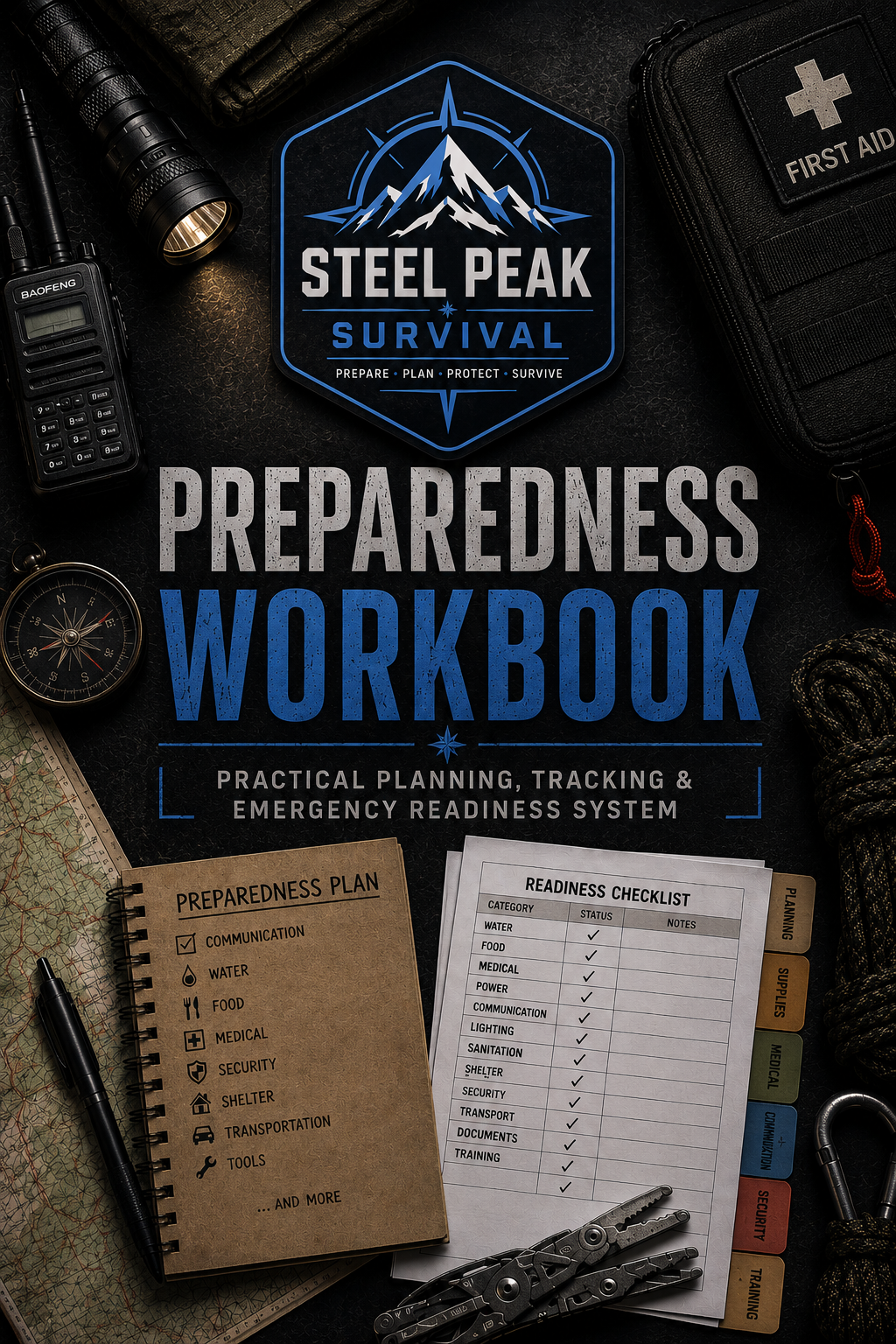 Steel Peak Survival Preparedness Workbook cover